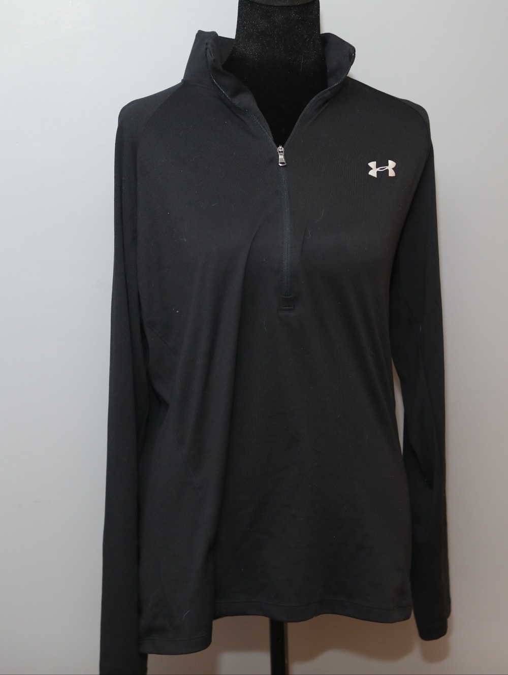 Under Armour Black 1/4 Zip Pullover